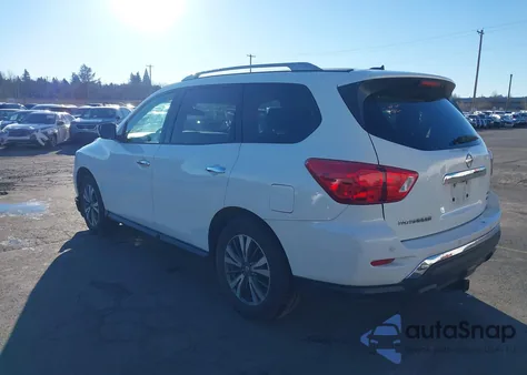 2017 Nissan Pathfinder Sv z USA, uszkodzony, nr VIN 5N1DR2MM9HC658339